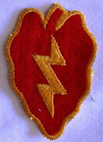 25th. Infantry Division, Color, Cut-Edge