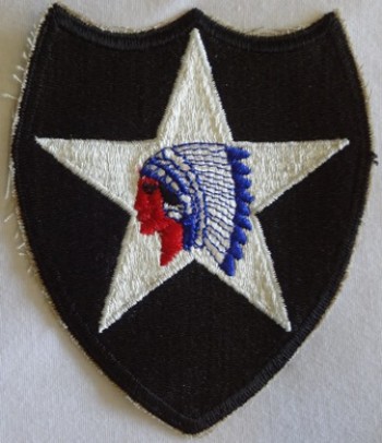 2nd. Infantry Division, Color, Cut-Edge