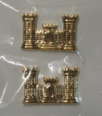 Engineers Branch of Service, Pin-On Bright