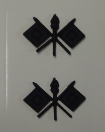 Signals Branch of Service, Pin-On Subd.