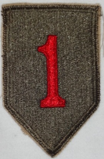 1st. Infantry Division, Color, Cut-Edge
