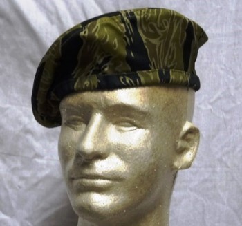 Advisor Sparse (Gold) Tiger Stripe Beret, Reproduction