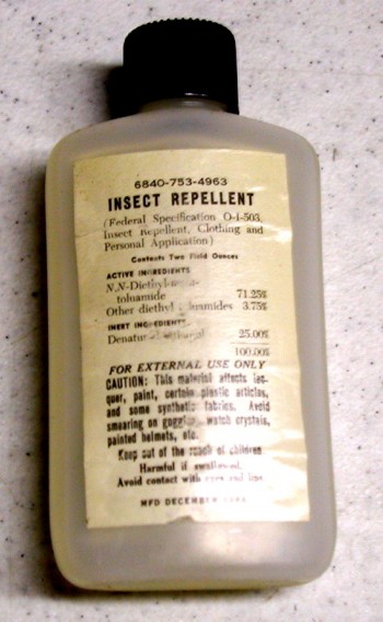 Insect Repellent w/ Paper Label, Original