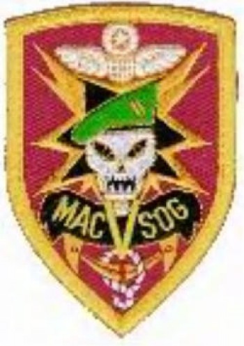 MACV-SOG. Embroidered, Color.