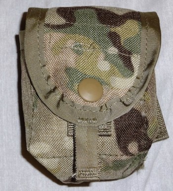 MOLLE II Hand Grenade Pouch, Multicam, USGI