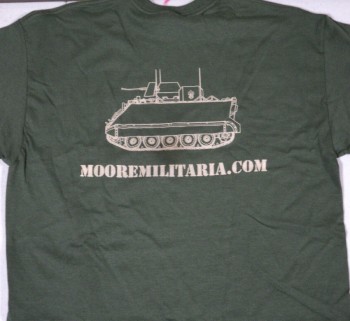 Moore Militaria Tee, OD