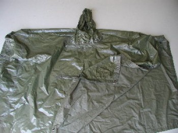 Poncho, USGI, Heavy Rubberized