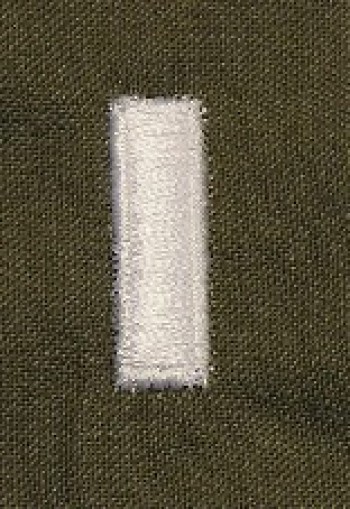 1st Lieutenant, Sew-On Color